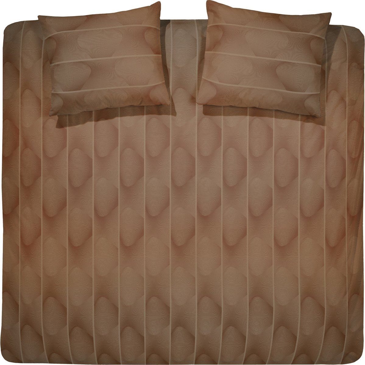 Damai Norma Dekbedovertrek - Gold brown - 200x200/220 cm
