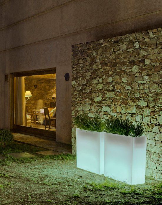 Intergard Tuinverlichting plantenbak design 80x80x32cm