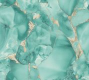 A.S. Création LUXUEUS MARMERLOOK BEHANG | Subtiel glanzend - Groen Wit Goud - Pintwalls III