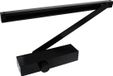 Intersteel Deurdranger met glijarm DR 124 Mat Zwart Aluminium EN 1154