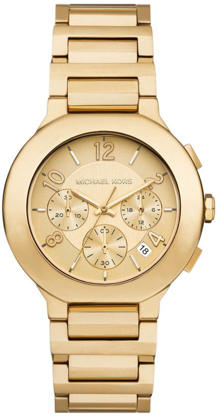 Michael Kors Gramercy MK7520 Horloge - Staal - Goudkleurig - Ø 40 mm