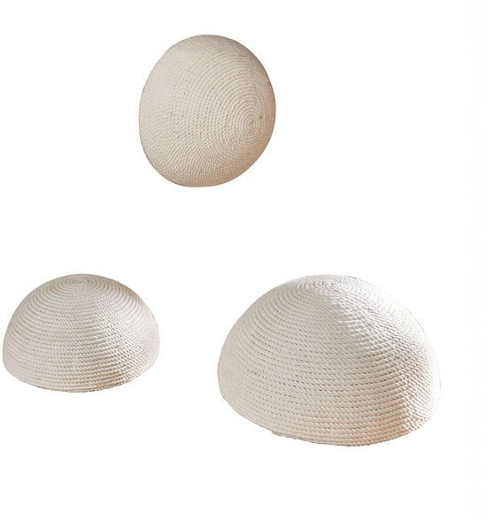 LOBERON Krabornament set van 3 Hallira beige