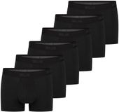 Sloggi Heren Retro Short / Pant 6 Pack SLG Base Charcoal Katoen/Elastaan Maat L