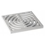 Oatey 42753 Full Top Grate, White