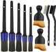 Non-branded 9-piece car detailing brush set