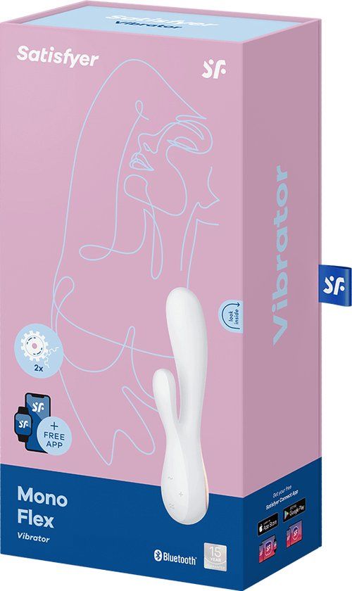 Satisfyer Mono Flex G-Spot Vibrator Wit met app