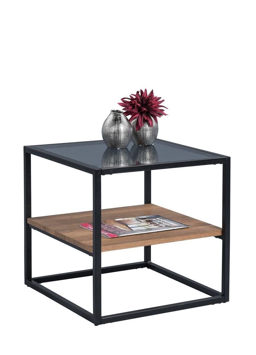 M2 Kollektion Detroit Bijzettafel Vierkant - Hout - 50x50x50cm