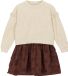 Le Chic robe SABA C608-5806 Beige Mélangé Taille 104