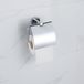 Fortifura Calvi toiletrolhouder - met klep - chroom