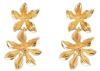 Club Manhattan oorbellen Lily goudkleurig