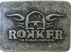 Rokker Boucle de ceinture en acier Gris
