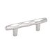 Amerock Kast Pull Gepolijst Chroom 3 inch (76 mm) midden naar midden St. Vincent 1 Pack Lade Pull Lade handvat Kabinet Hardware