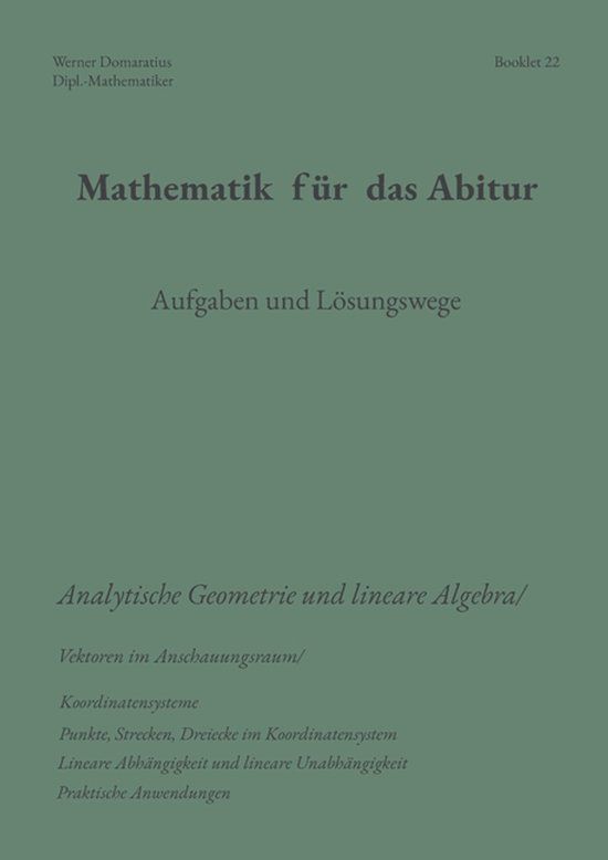 Mathematik BoD - Books on Demand Mathematik für das Abitur
