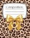 composition Leopard Composition Notebook Journal College Ruled Lined Paper