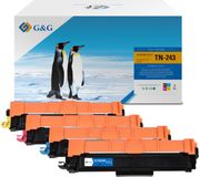 G&G TN243 Huismerk Toner Geschikt voor Brother TN-243CMYK - Multipack 4 Kleuren