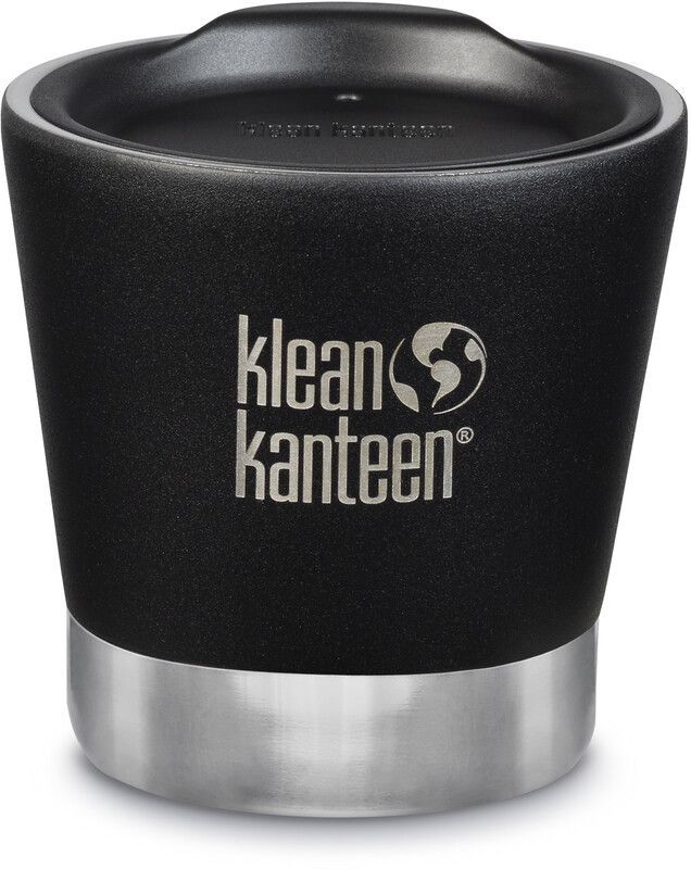 Klean Kanteen Tumbler Drinkfles 237ml vacuüm geïsoleerd, shale black (matt) 2020