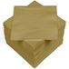HEKU 100 effen servetten, 3-laags, 33 x 33 cm, goud