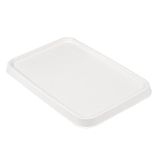 50 Bionic 50 stuks - deksel voor code 233.06/07 'Bionic' 20,3 x 13,6 x 1,3 cm, wit