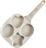 Klausberg 7809 - Pan met 4 vakken - Beige - Anti-aanbak