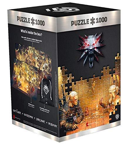 Cenega The Witcher Playing Gwent Puzzel 1000 Pieces Merchandise