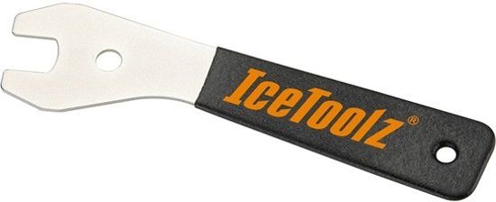 Icetoolz conussleutel 14 mm 20 cm zilver/zwart
