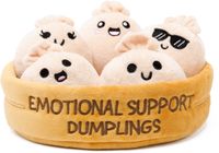 Just Play Emotional Support Dumplings - Kawaii Pluche Set