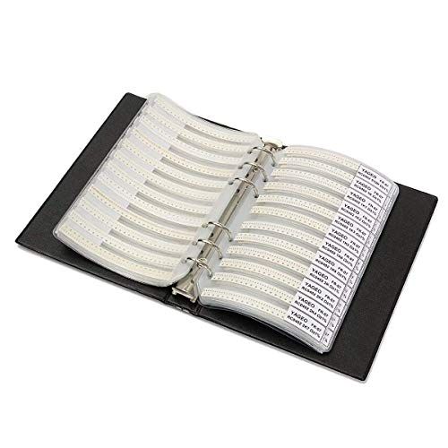 DollaTek 1% 0402 SMD-weerstand Geassorteerde map (0 ohm-10M ohm) 170 waarde 8500 stks monsterboek
