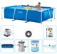 Intex Rechthoekig Frame Zwembad - 260 x 160 x 65 cm - Blauw