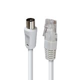 APM France 408025 RJ45/coaxial cable 2m