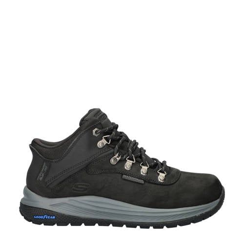 Skechers Hands Free Slip-In Meroe leren sneakers zwart