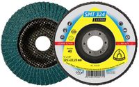 Klingspor 321510 Lamellenschijf Diameter 125 mm Boordiameter 22.23 mm Korrelgrootte (num) 40 Inox, Staal 10 stuk(s)