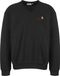 Carhartt WIP Sweatshirt 'American Script' zwart