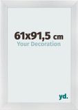 yd. Cadre photo 61x91,5 cm - MDF - Argent mat - Pisa