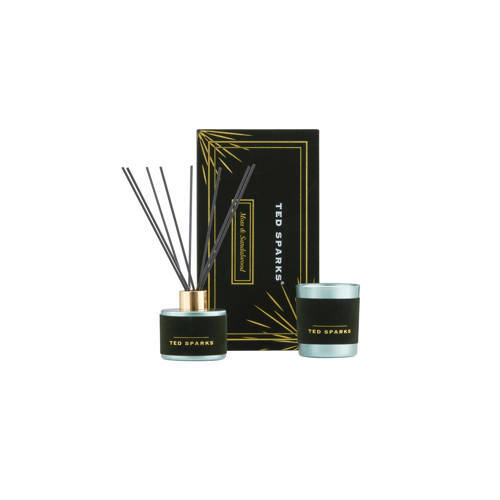 Ted Sparks geschenkset Moss & Sandalwood (set van 2)