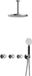 Hotbath Cobber - CW7067 - Inbouw Regendoucheset - Chroom