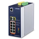 PLANET IGS-6325-8UP2S netwerk-switch Managed L3 Gigabit Ethernet (10/100/1000) Power over Ethernet (PoE) Aluminium, Zwart