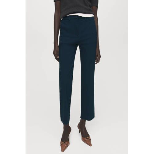Mango Slim high waist broek