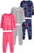 Next - Meisjes - Set van 3 pyjama's - Roze/Blauw