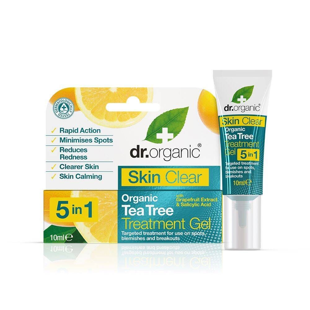 dr.organic® Skin Clear Organic Tea Tree Treatment Gel 10 ml