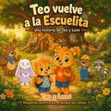 Teo vuelve a la Escuelita: Un cuento infantil sobre la vuelta al cole, las rutinas, los cambios y aprender a ir paso a paso