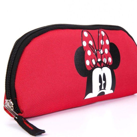 Disney Minnie etui 22 cm Rood