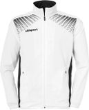 Uhlsport Goal presentatiejack voor heren, Wit/Zwart