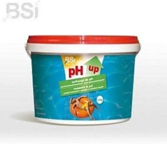 Bsi pH Up 2,5 kg - verhoogt de pH-waarde van uw zwembad of spa