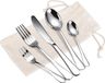 Unyqoos® 20-delige bestekset van roestvrij staal 18/0, argent – compleet voor 4 personen