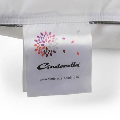 Cinderella Bamboo Hoofdkussen 60 x 70 cm - Set van 2 - Wit