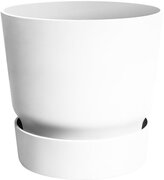 elho bloempot greenville rond 40cm wit - 39 x 39 x 36.8 cm