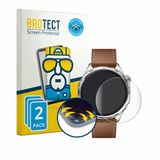 BROTECT - Screenprotector voor Honor Watch 6 - Folie Beschermfolie transparant volledig dekking - 2 Stuks