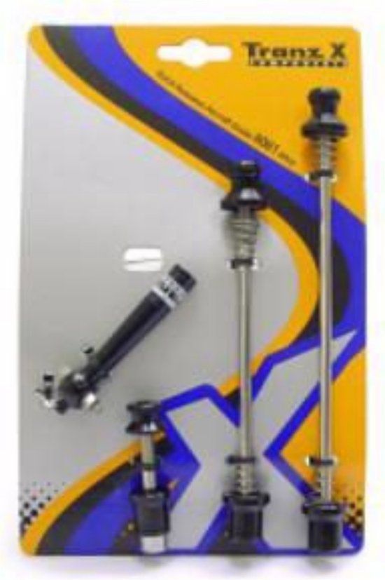 TRANZ X Tranzx Quickrelease Set 110/135 Mm Zwart