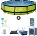 EXIT Toys EXIT Rond Lime Frame Zwembad - 360 x 76 cm