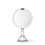 simplehuman ST3054 Make-upspiegel - Rond - Wit - 5x Vergroting - LED - Oplaadbaar